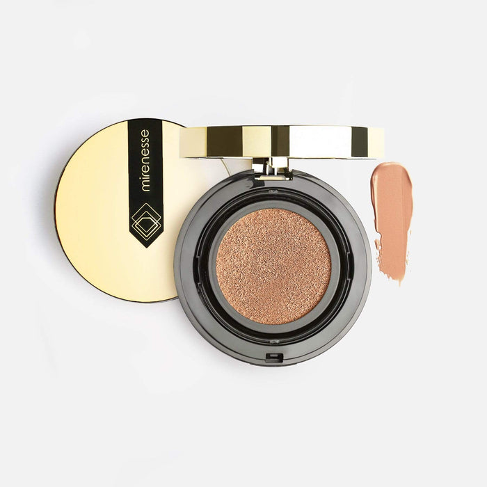 MIRENESSE FOUNDATION 10 Collagen Cushion Compact Foundation- Winner Best Foundation(round)