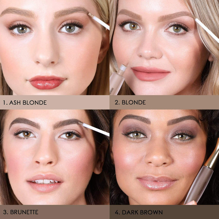 MIRENESSE BROW 4.3g/0.15oz / 1. Ash Blonde Secret Weapon Mighty Brow 48hr Shaping Gel 1. Ash Blonde- Eyebrow