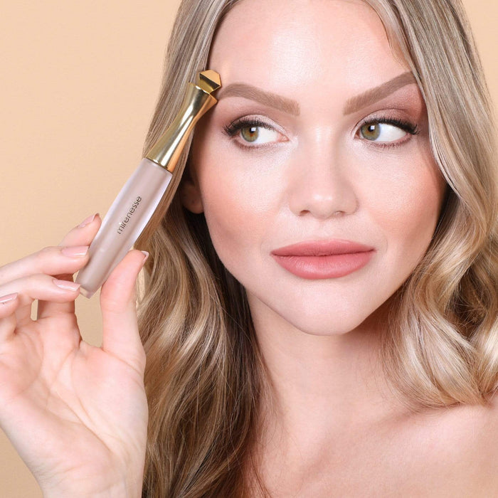 MIRENESSE BROW 4.3g/0.15oz / 2.Blonde Secret Weapon Mighty Brow 48hr Shaping Gel 2. Blonde- Eyebrow