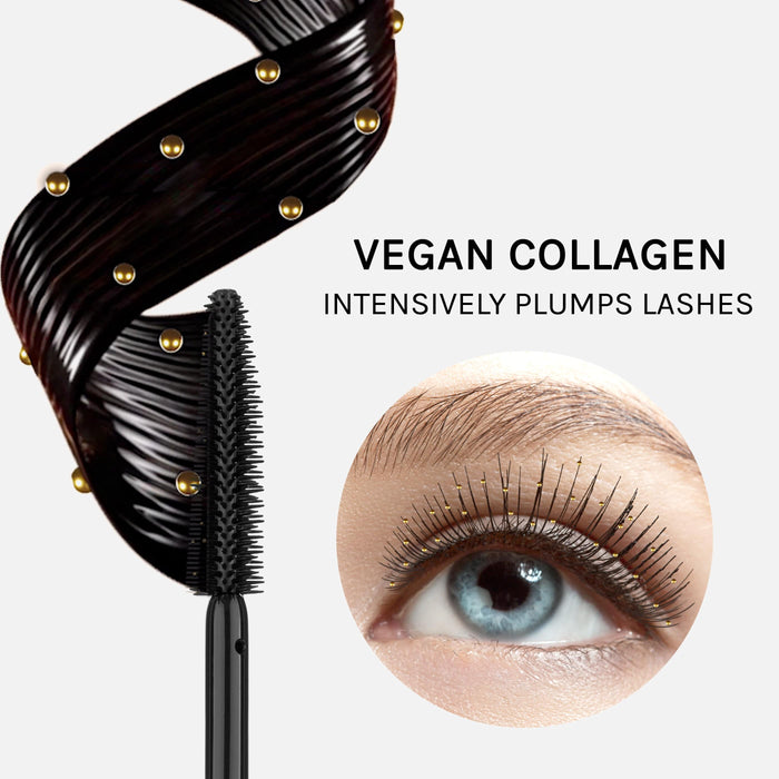 MIRENESSE MASCARA Secret Weapon Vibralash Automatic Tubing Mascara Mega Volume 3 PCE Kit