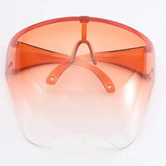 Mandotos shielding eyewear goggles with anti-fog safety glasses for protective eye wear, featuring clear lenses and adjustable straps.