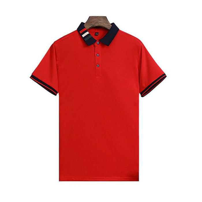 Ancient Energy short sleeved summer business polo shirt in lightweight fabric, featuring a classic collar and subtle branding.