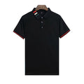 Ancient Energy short-sleeved summer business polo shirt in breathable fabric, featuring a classic collar and button front.