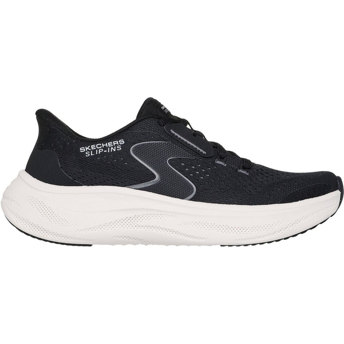 Skechers Cloud Plush Horizon Synthetic Women's Black/White Trainers