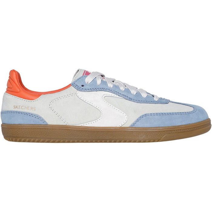Skechers Hotshot For The Win Leather Women's Light Blue/Multi Trainers