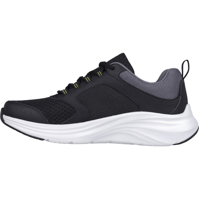 Skechers Mens Vapor Foam 232628-BKLM Black/Lime Lace Up Shoes
