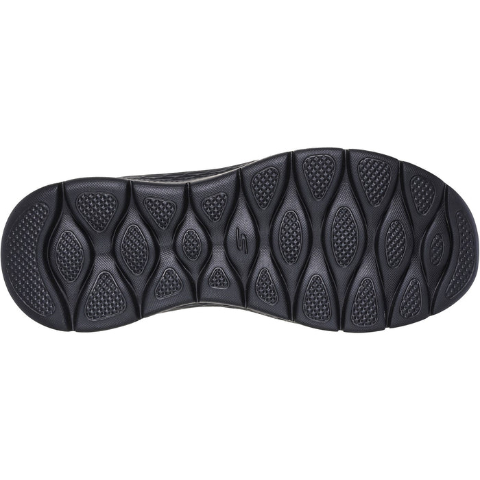 Skechers Womens Go Walk Flex Relish 124963W-BBK Black Slip On Shoes