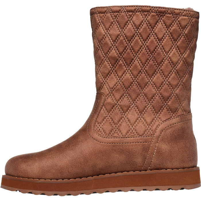 Skechers Womens Keepsakes 2.0 Morning Walks 167675-CSNT Chestnut Zip Shoes