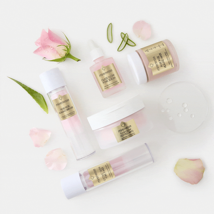Mirenesse SKINCARE Skin Routine - Target Dull Ageing /Acne Skin - Glass Glow