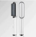 Mandotos SleekStyle Electric Comb with ergonomic handle and fine teeth for styling and detangling hair.