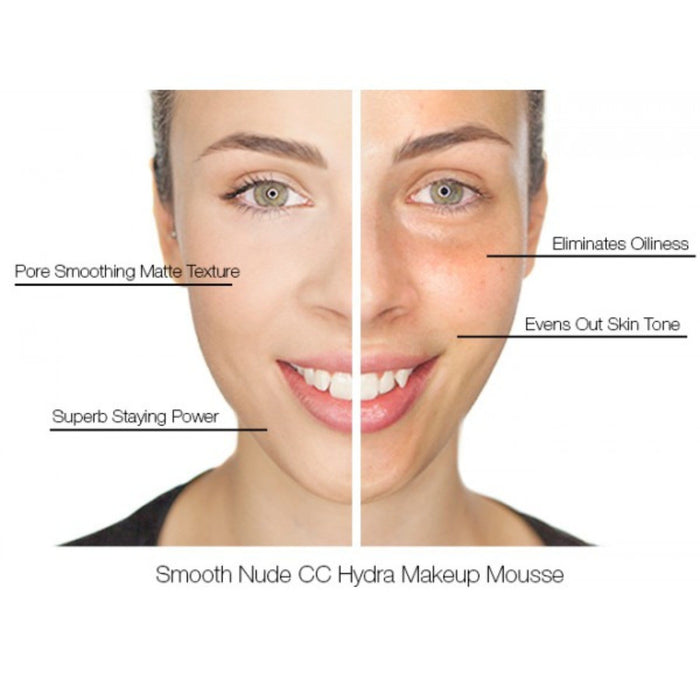 MIRENESSE FOUNDATION Smooth Nude High Cover Mousse Foundation Mini