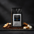 Gun Powder Grinds S'mores with chocolate, graham crackers, and marshmallows