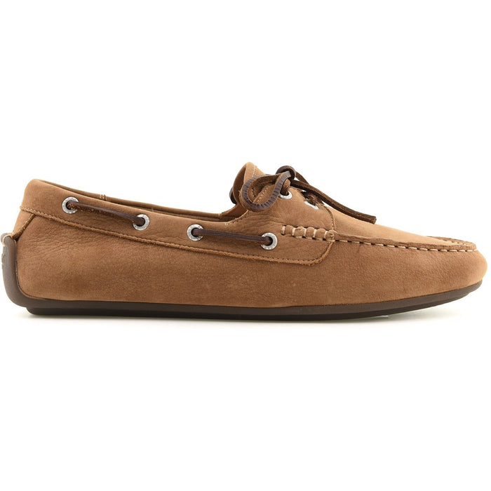 Sperry Orland 2-Eye Driver Leather Men's Tan Boat Shoes