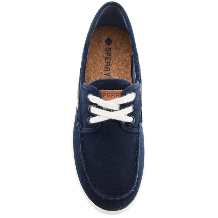 Sperry Venice Boat Textile Women's Navy Boat Shoes