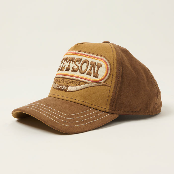 Stetson 'Buffalo Horn' Trucker Cap - Brown