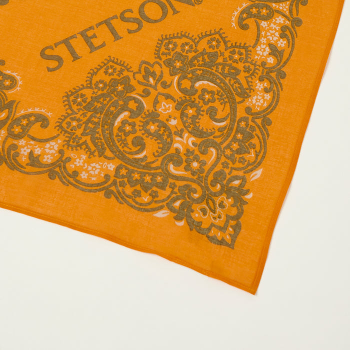 Stetson Cotton Bandana - Orange/Yellow