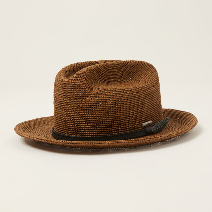Stetson Crochet Raffia Western Hat - Hazel