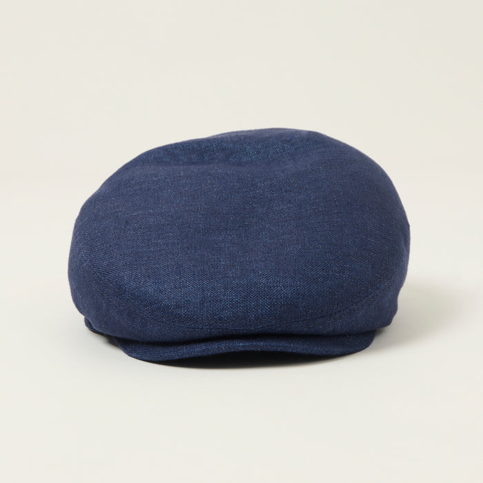 Stetson Linen Driver Cap - Blue
