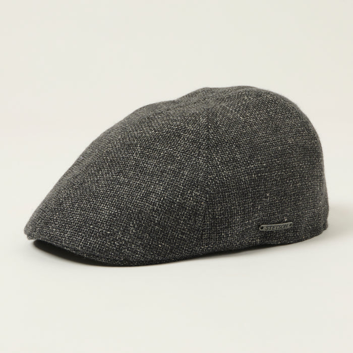 Stetson Texas Virgin Wool/Linen Cap - Grey