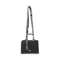 Black Steve Madden LATTUCA chic crossbody bag with adjustable strap and sleek design for everyday style.