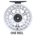 Mandotos Stream Master fishing reel showing a high-quality, durable spinning reel with ergonomic handle and sleek design.