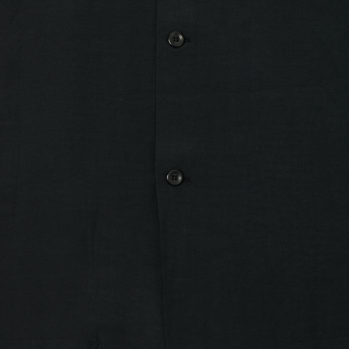 Style Eyes Short Sleeve Rayon Bowling Shirt - Black