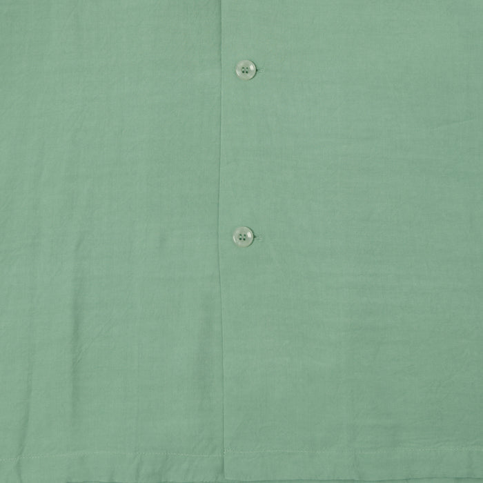 Style Eyes Short Sleeve Rayon Bowling Shirt - Mint Green