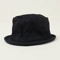 Sugar Cane 10oz Denim Porkpie Hat - Indigo