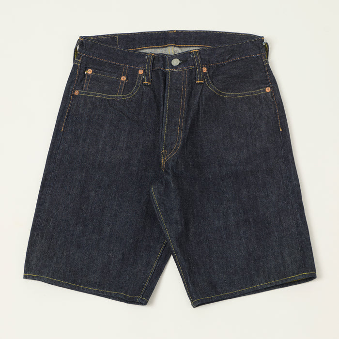 Sugar Cane 1947 Model 14.25oz Denim Shorts - One Wash