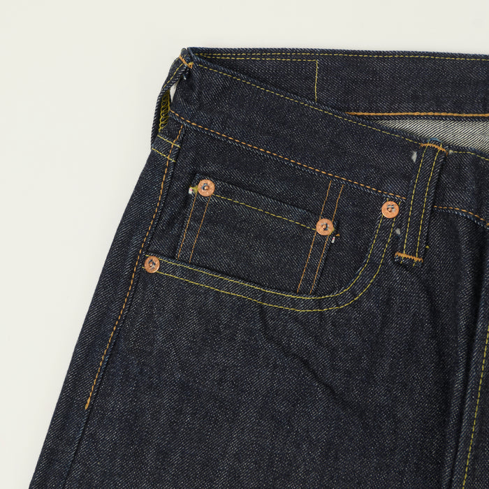 Sugar Cane 1947 Model 14.25oz Denim Shorts - One Wash