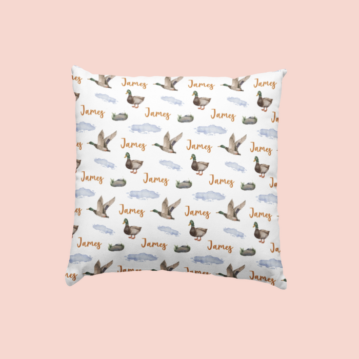 Sugar + Maple Custom Pillow | Many Mallards