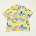 Sun Surf 'Koi' Short Sleeve Hawaiian Shirt - Yellow