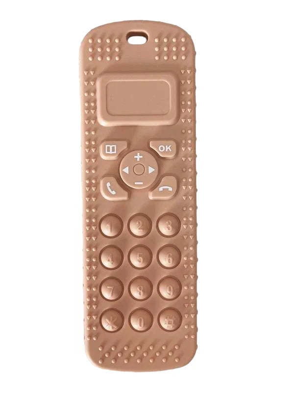 Telephone Silicone Pop-It Teether