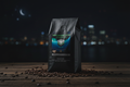 Gun Powder Grinds Night Walkers Whole Bean with nighttime elements