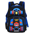 Ancient Energy three-dimensional car boys' primary school trolley bag with colorful car design and adjustable straps.