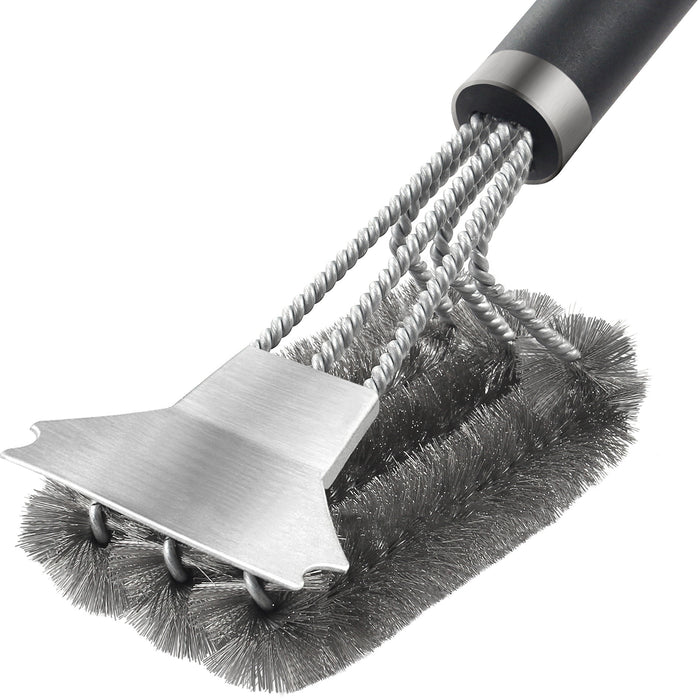 Three-headed Oven Grill Cleaning Brush