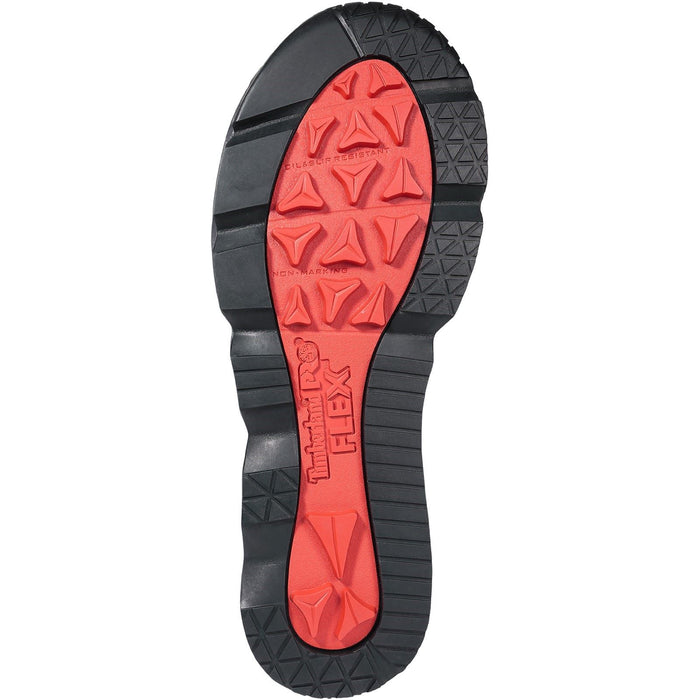 Timberland Pro Morphix 6" Leather Black/Red Safety Boots
