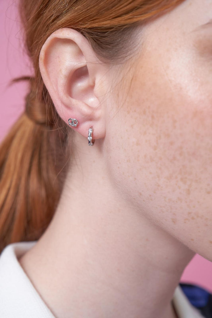 Tiny Pretzel Stud Earring(BESTSELLING)