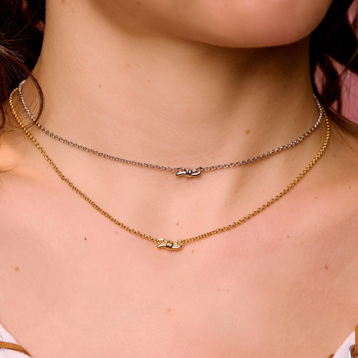 Tiny Tangle Necklace