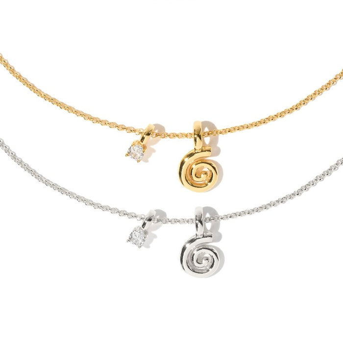 Tiny Twirl Necklace