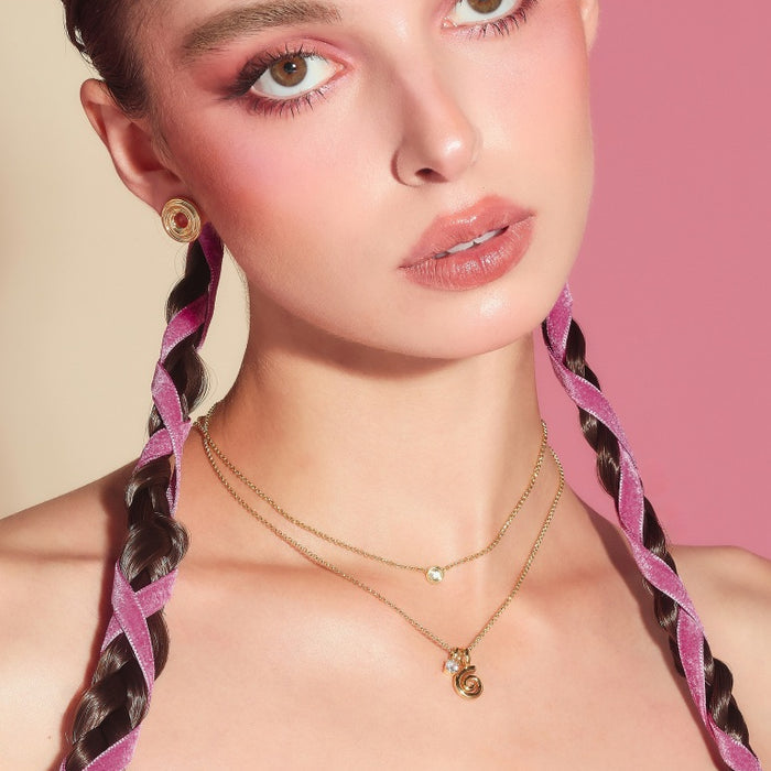 Tiny Twirl Necklace
