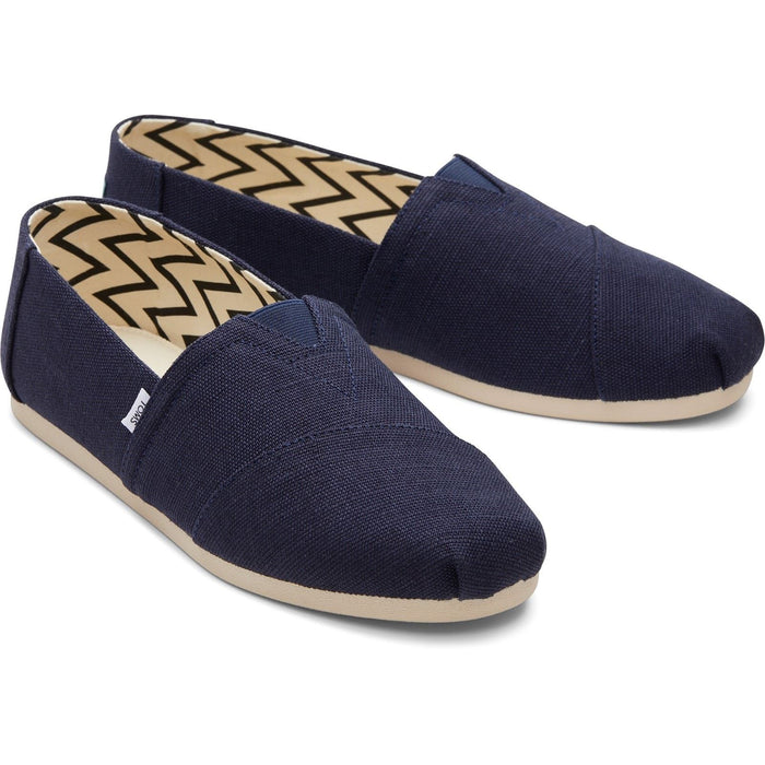 TOMS Alpargata Classic Cotton Men's Navy Espadrilles