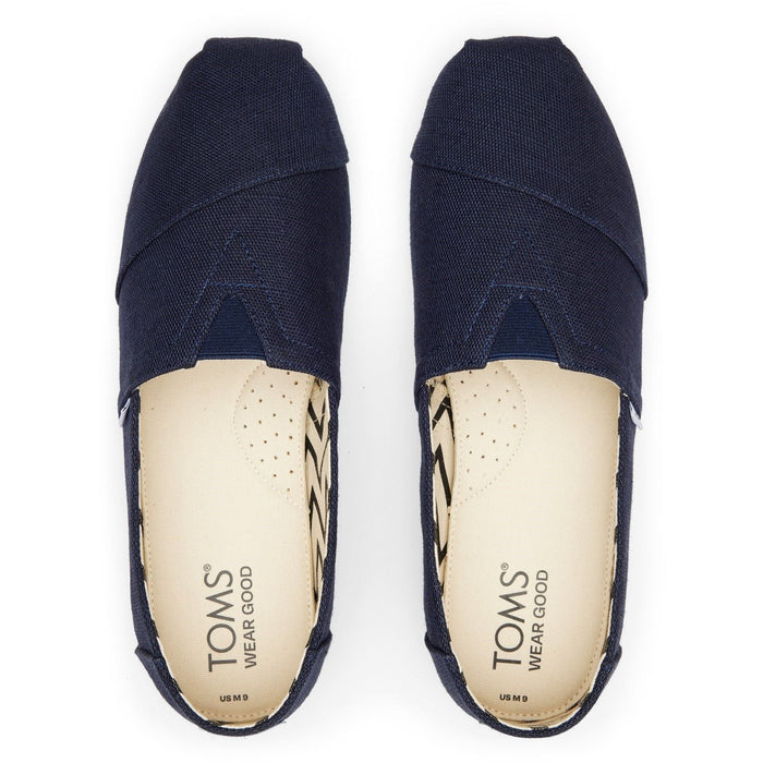TOMS Alpargata Classic Cotton Men's Navy Espadrilles