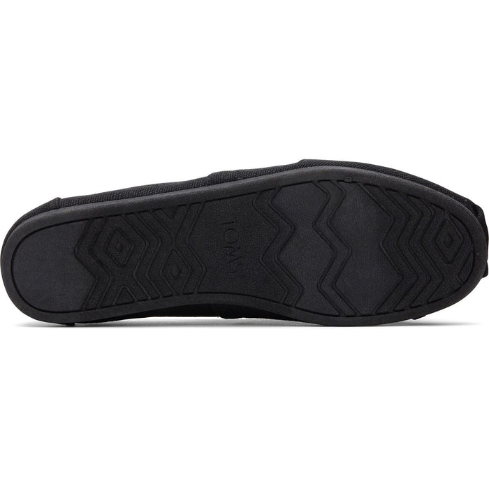 TOMS Alpargata Cotton Women's Black Sandals