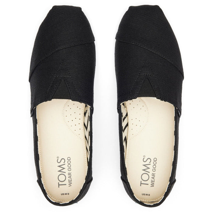 TOMS Alpargata Cotton Women's Black Sandals