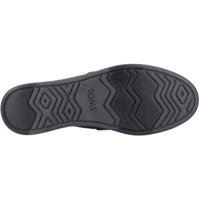 TOMS Alpargata Plus Jute Women's Black/Black Espadrilles