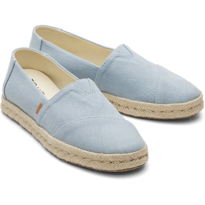 TOMS Alpargata Rope 2.0 Textile Women's Light Blue Espadrilles