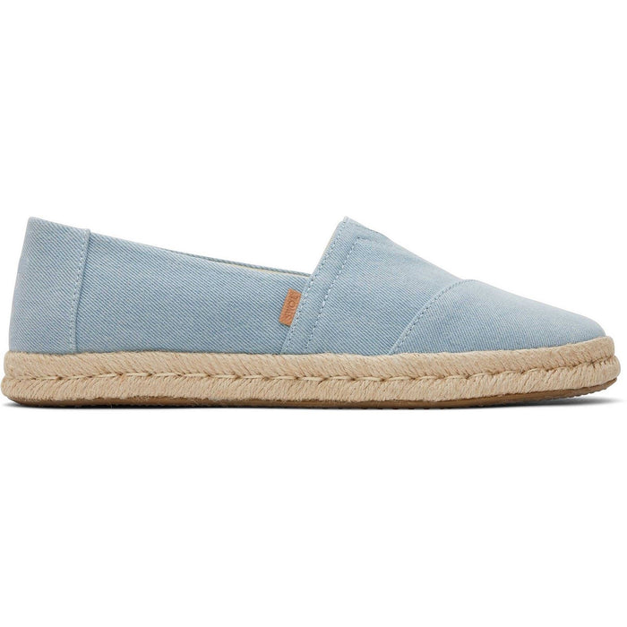 TOMS Alpargata Rope 2.0 Textile Women's Light Blue Espadrilles