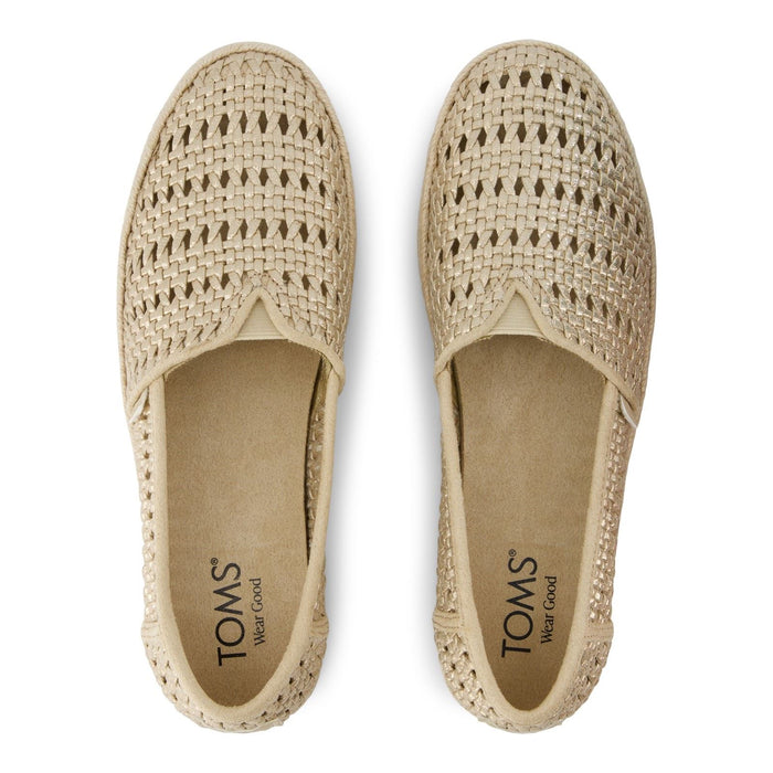 TOMS Valencia Textile Women's Champagne Espadrilles