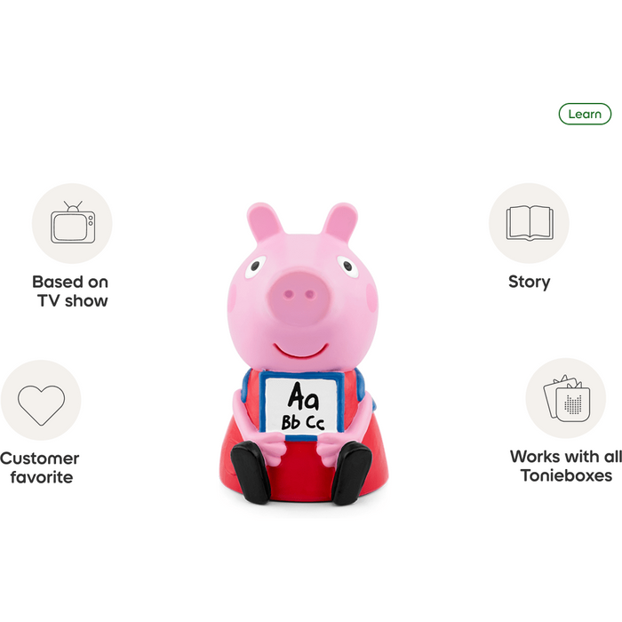 Tonies Peppa Pig: Learn with Peppa Tonie